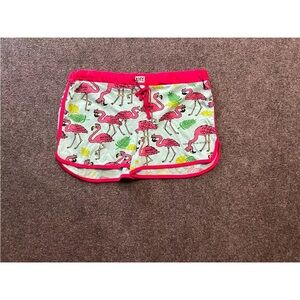 lazy one pajamas Boxers Woman’s Pink Flamingo Large Pull On